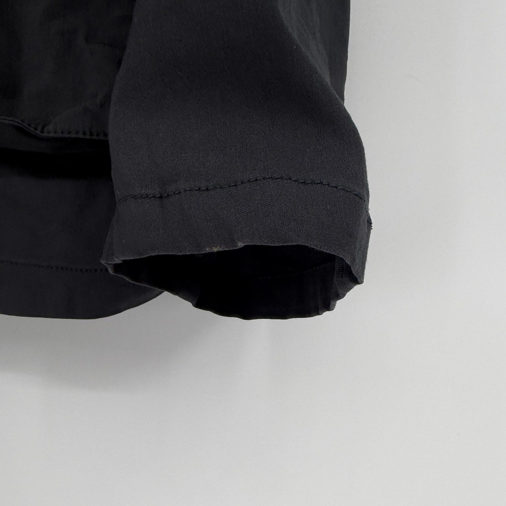 Eden Society Womens Utility Jacket XL Charcoal Gray Hooded Drawstring Waist Coat - Picture 7 of 16